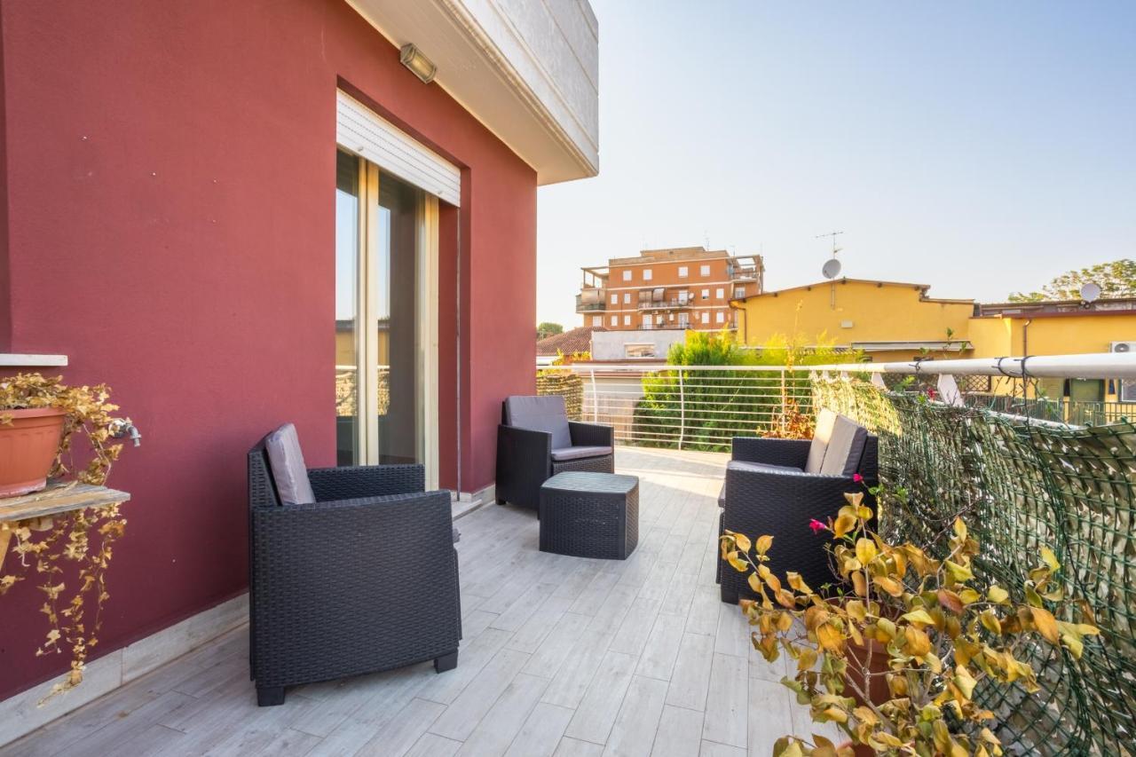 Апартаменты Urban Retreat -Private Parking+Terrace Рим Экстерьер фото